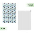 thumbnail image 2 of Lsque Turtle Premium Golf Towel - Ultra Absorbent and Quick Drying Microfiber Towel with Carabiner - Gift for Men -24" X 16", 2 of 8