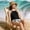 czb# Black105, variant on CUZIBR Baby Girls 2 Piece Swimwear Outfits Tankini Set Spaghetti Strap V-Neck Sleeveless Ruched Tie Side Removable Padded Tank Top Floral Bottom Swimwear Beachwear,Army Green,9-10 Years