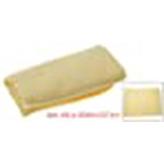 uxcell Light Yellow Car Cleaning Faux Chamois Towel