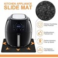 thumbnail image 2 of WOVTE Heat Resistant Mat for Air Fryer, 2 Pcs Kitchen Heat Protector Mat with Appliance Sliders Function for Ninja Air Fryer, COSORI, Tower, Salter Air Fryer,Coffee Maker,Microwave, 2 of 6