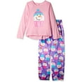 thumbnail image 1 of Komar Kids Girls' Pajama Cute Top and FunPants Sleepwear Set, 1 of 1