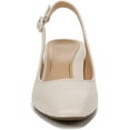 thumbnail image 7 of Vionic Women's Sirah Perris Slingback Heel Cream White Leather 7.5M, 7 of 7