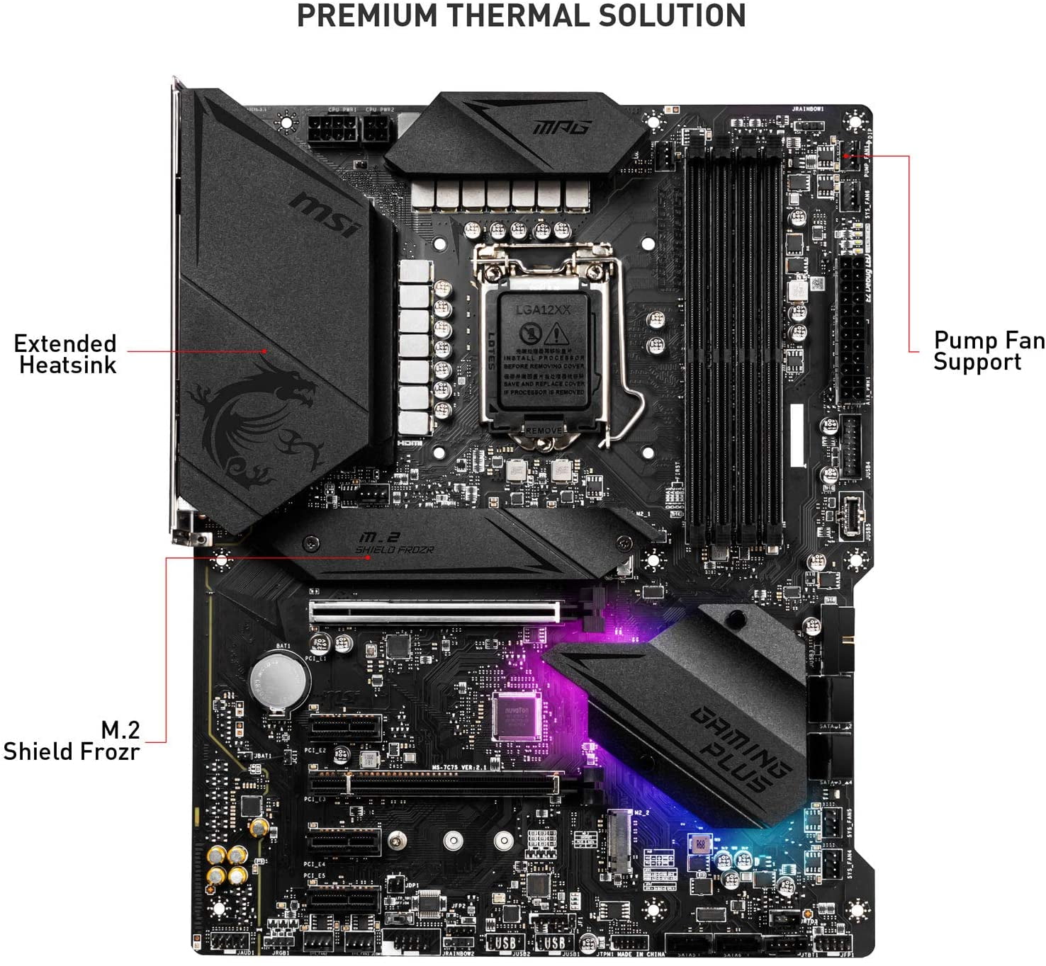 MSI MPG Z490 Gaming Plus Gaming Motherboard (ATX, Egypt Ubuy