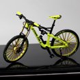 thumbnail image 2 of juguete miniatura Modelo de bicicleta, juguete de bicicleta para , simulación de bicicleta de montaña, Mini modelo curvo para el hogar, dormitorio, sala de estar, - Verde Sunnimix Miniatura de Bicicleta Diecast, 2 of 8