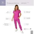 thumbnail image 4 of Pijama Quirurgica Conjunto Antifluidos Corte Slim Cuello Mao, 4 of 8