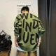 thumbnail image 3 of Suéter de punto para hombre, cuello redondo, ropa para hombre, cuello redondo, chaqueta de rombos, abrigo, jerséis, gráfico, estético, meme, cuello, pedido clásico A, 3 of 5