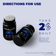(2 Pack) Javacept Pills – Daily Formula with a Natural Blend to Help Maintain Focus, Memory & Concentration | Clean, Gentle, Easy-to-Swallow Capsules for Everyday Sharpness (120 Capsules)