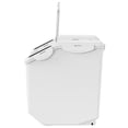 thumbnail image 3 of Pet Food Storage Container 30 lbs Capacity Airtight with Wheels for Dog Cat Food Rice, 3 of 9