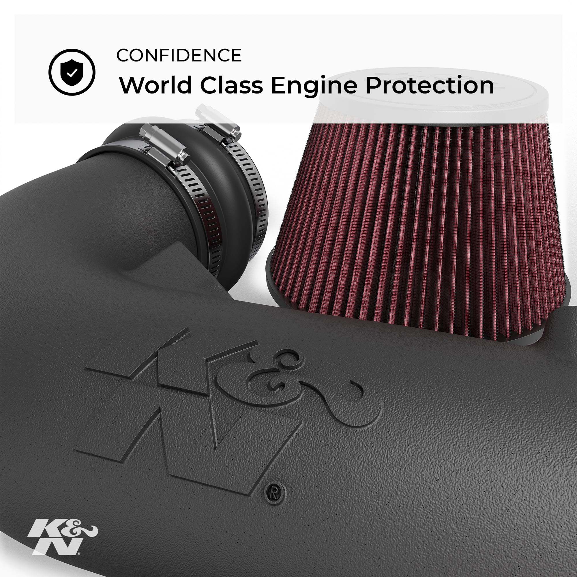 K&N Performance Cold Air Intake System: Easy Installation, Engineered to Maximize Airflow, Boost Horsepower & Torque, 57-3054