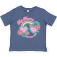 thumbnail image 3 of Inktastic Nonna Loves Me Girls Granddaughter Rainbow Girls Toddler T-Shirt, 3 of 5