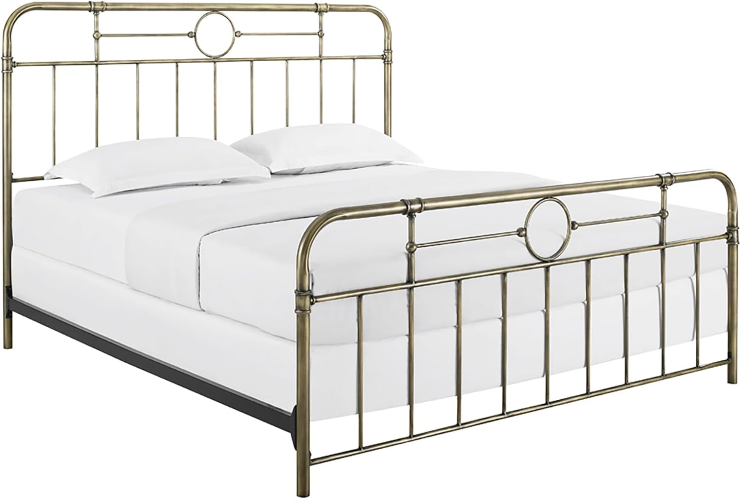 Weston Home Nottingham Metal King Bed - Walmart.com
