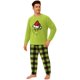 thumbnail image 1 of Moonsky-2026 Christmas Family Flannel Pajamas Matching Set Christmas Print Long Sleeve Tops and Plaid Pants Sleepwear Soft for Winter#Men 3XL, 1 of 5