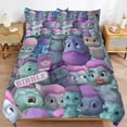 thumbnail image 1 of Bibble Lightweight Comfort Soft Touch Zipper Closure Weave Duvet Cover Sets for Sleeping, 1 of 5