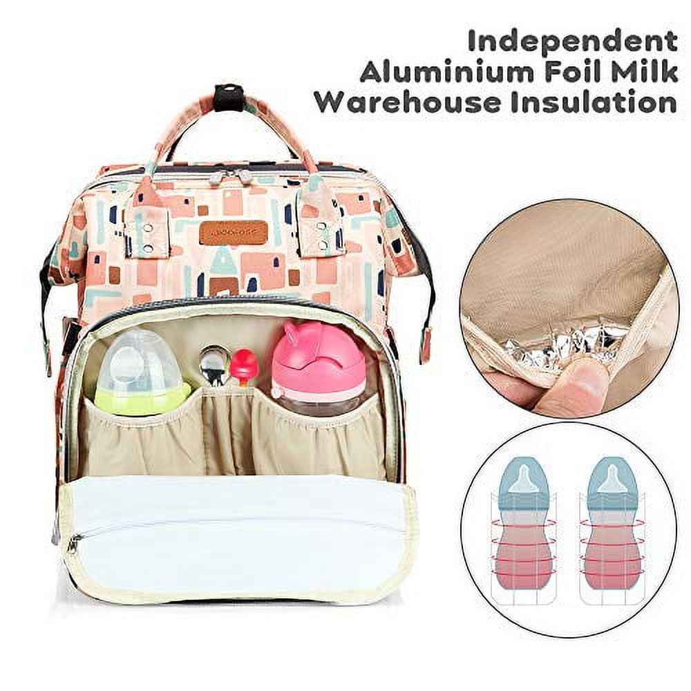 KiddyCare Diaper Bag Backpack + Adjustable Shoulder Straps - Highly  Pocketed Diaper Backpack, Baby Bag, Baby Diaper Bag, Paaleras Para Bebe, Diaper  Bags for Baby Girl & Baby Boy, Backpack Diaper Bags Grey