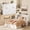 White, variant on Farmhouse Murphy Bed with Storage and Build-in Charging Station for Bedroom, Guest Room, Twin Size