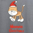 thumbnail image 3 of CafePress - Christmas Kitty Sweatshirt - Crew Neck Sweatshirt, 3 of 4