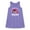 PURPLE, variant on - Girl Group - Slumber Party Squad - Toddler & Youth Girls A-line Dress