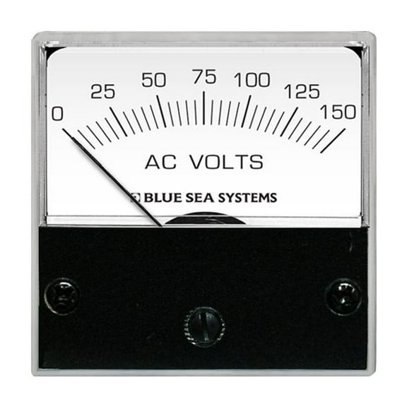 AC 0-150V Micro Voltmeter 8244 Blue Sea Systems