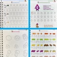 thumbnail image 4 of Cuaderno de práctica para niños, libro de palabras mágicas, libro de trabajo de educación temprana, regalo para niños, 2023, 4 of 4