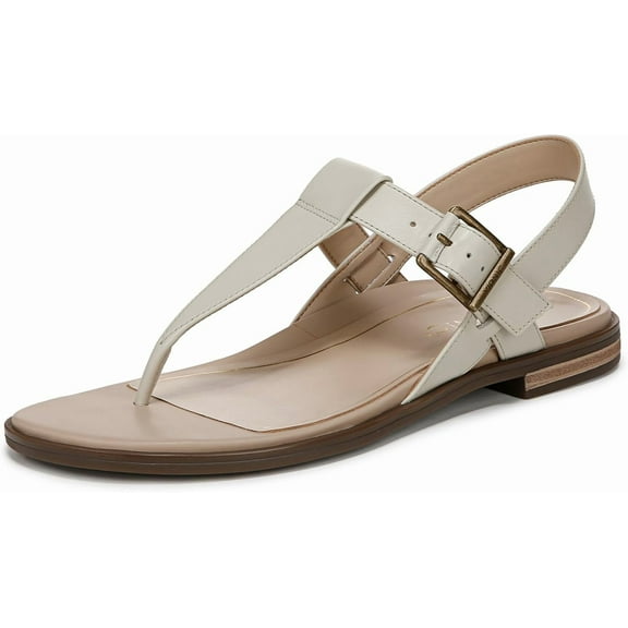 Vionic Women's Cora Toe Post Slingback Sandal Cream 8W