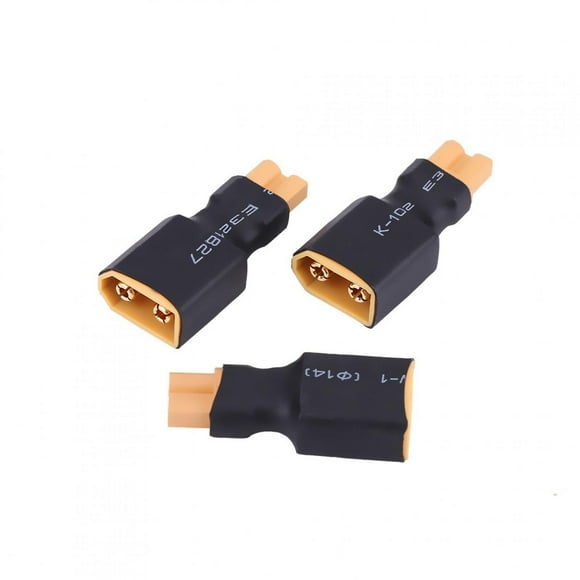 RC Drone Connector Adapter XT30 to XT60 Connector Adapter for RC FPV Car Plane Drone LiPo Battery Etc Port Conversion