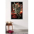 thumbnail image 2 of Jurassic World - Raptors Wall Poster, 22.375" x 34", Framed, 2 of 2