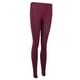 thumbnail image 4 of Leggings de forro polar cepillado para mujer, básicos, opacos, gruesos y cálidos para el invierno. Rojo sin pies, 4 of 9