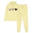 thumbnail image 2 of Wancir Womens 2 Piece Outfits Sweatsuits Sets Long Sleeve Sweatshirts with Cargo Sweatpants, 2 of 7