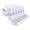 White, variant on 6pc Sports Socks For Men Mesh Breathable Lightweight Adjustable Stretchy Basketball Socks Color Short Socks For Running Climbing White,One Size