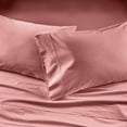 thumbnail image 4 of Better Homes & Gardens Cool & Crisp 4-Piece 300 Thread Count Old Rose Cotton Percale Sheet Set, Full, 4 of 6