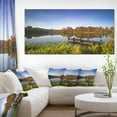 thumbnail image 1 of Still Waters of Fall Lake - Impression sur Toile Paysage, 1 of 4