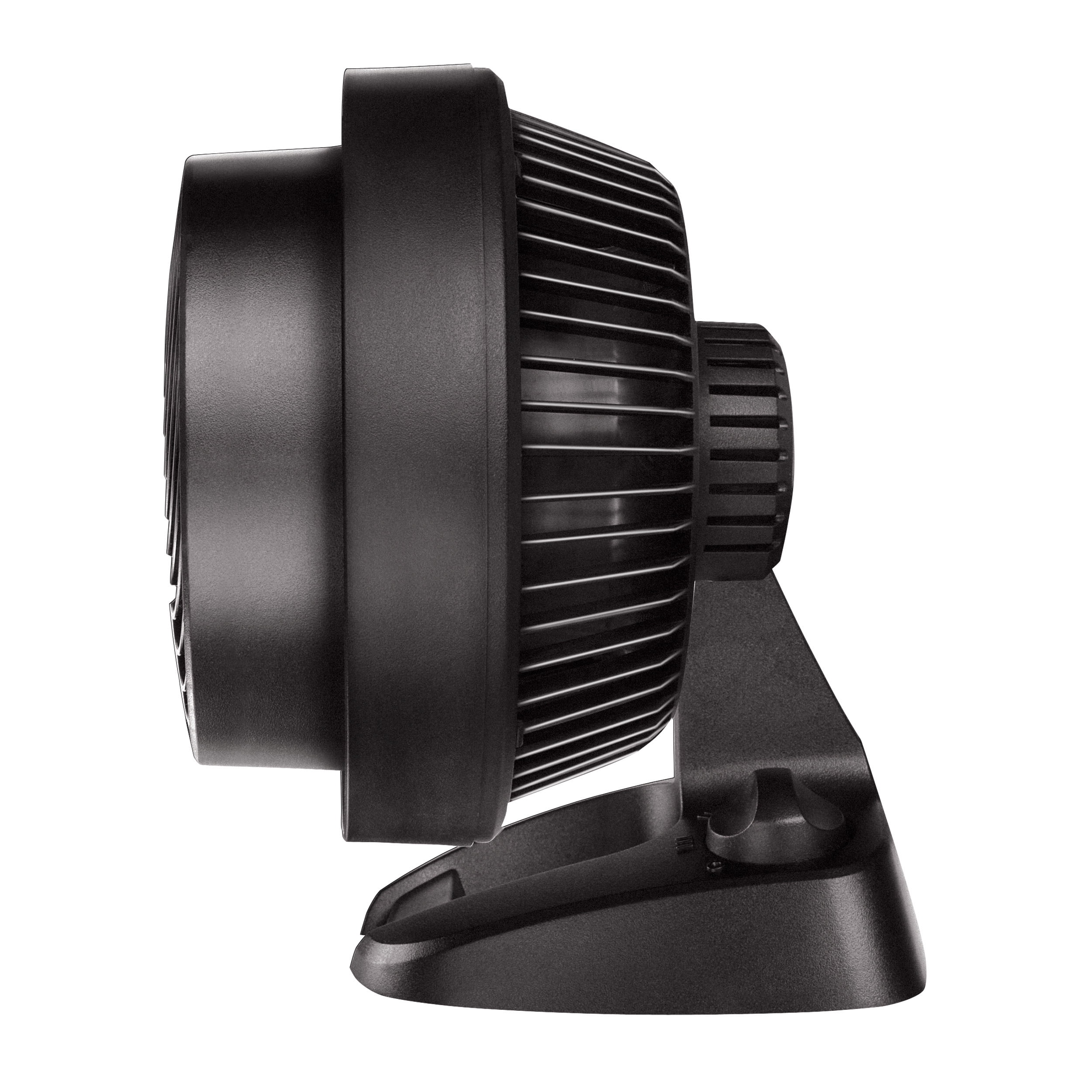 Vornado 530 Compact Whole Room Air Circulator Fan, 7", Black