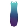 thumbnail image 5 of SMihono Robe Maxi Bohème d'Été pour Femmes Grande Taille Robe Longue Sans Manches Imprimée Col Croisé devant Robe de Plage, 5 of 5