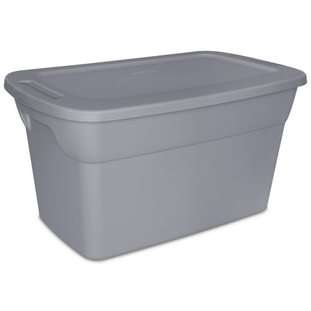 - Sterilite 30 Gallon Tote Box -Recycled Gray
