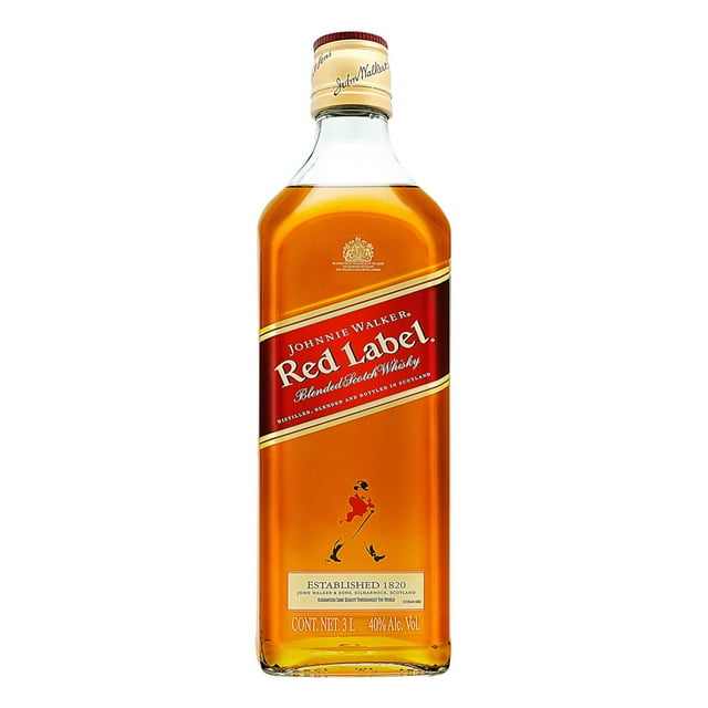 Pack de 2 Whisky Johnnie Walker Blend Red Label 3 L