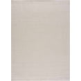 thumbnail image 2 of Hauteloom Leanna Living Room, Bedroom Machine Washable Area Rug - Neutral Abstract Solid - Cream, Off White, White - 7'10" x 10', 2 of 12