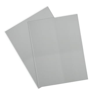 uxcell 0.1mm Thick A4 Size Clear PVC Sheet 297mm x 210mm Transparent Rigid  Plastic Sheet,Office,DIY Cutting,50pcs