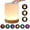 Multicolor_1, variant on 4 X 4 X 5 Inches, Portable Touch Control Led Table Lamp, Rechargeable Dimmable Night Light For Bedroom Living Room Home Camping For Family And S