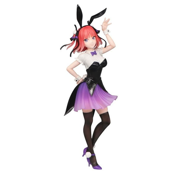 Furyu The Quintessential Quintuplets Movie Statuette PVC Trio-Try-iT Nino Nakano Bunnies Ver. 23 cm