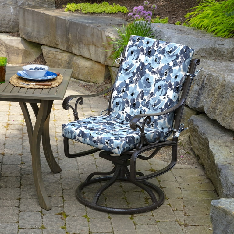 Arden Selections Outdoor Patio Dining Chair Cushion with Seat Back