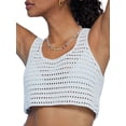 thumbnail image 5 of Womens Beach Cover Up Set, Summer Crochet Hollow Out Tank Tops + Skirt Set Beachwear, 5 of 7