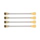 thumbnail image 1 of 4Pcs IPEX Extension Cord Female to Female Network Card Connection Adapter Cable 3cm, 1 of 4
