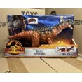 thumbnail image 3 of Figura de dinosaurio original de Jurassic World Dino Trackers, juguete de dinosaurio Ankylosaurus Baryonyx Triceratops Indoraptor, daño extremo, 3 of 5