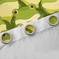 thumbnail image 4 of Castle Fairy Green Frog Black Out Curtains,Kawaii Wildlife Curtains Pack of 2 (42x63 Each), 4 of 6