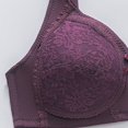 thumbnail image 5 of Vetsdori Lace Everyday Bras for Women Breathable Wireless Bralette Large Bust Bras No Padding,Womens Bras, 5 of 6