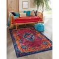 thumbnail image 3 of Unique Loom Rectangular 5x8 Rug in Fuchsia (3160680), 3 of 9