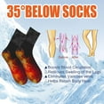 thumbnail image 5 of JINCBY Clearance,One Pairs Foot Massage Thermal Socks Magnetic Health Warm Socks, Non-slip Relieve Tired Hiking Skiing Yoga Fitness Socks Exercise Outdoor Fitness Gift for Women, 5 of 7