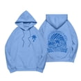 thumbnail image 2 of Sudadera con capucha rosa Gotyou Palm Puff unisex tamaño XXL, 2 of 6
