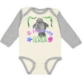 thumbnail image 3 of Inktastic St. Petersburg Florida Cute Swimming Manatee Boys or Girls Long Sleeve Baby Bodysuit, 3 of 5