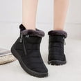 thumbnail image 4 of Bottes d'Hiver Imperméables avec Hauts pour Femmes Gris 38_paris, 4 of 5